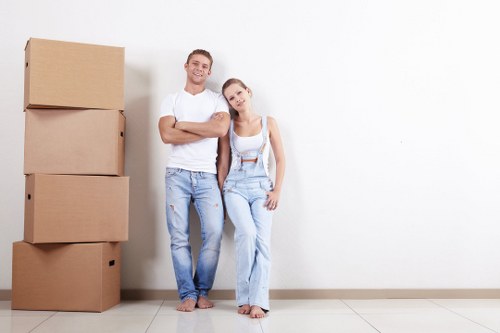 Professional piano removals in Enfield with careful wrapping and lifting