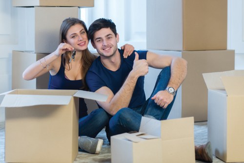 Removal van in Enfield for local home and flat moving