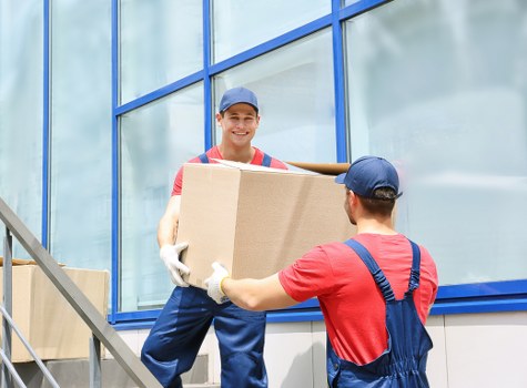 Removal company in Enfield helping with a residential move