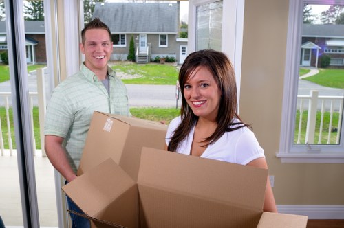 Enfield removals team assisting with home and office transport