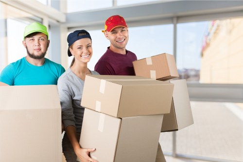 Office relocation with a van service in Enfield