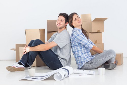 Removal van in Enfield supporting flat moves and business transport