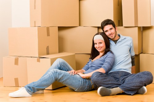 Waste collection and compliant disposal during a removal service