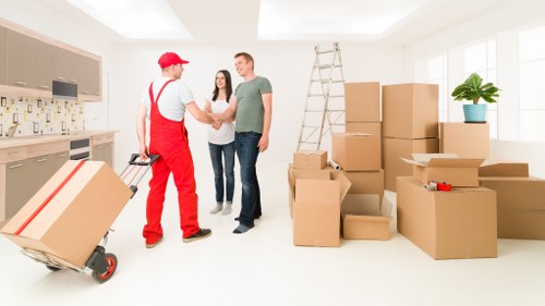 IT and furniture relocation during office removals in Enfield