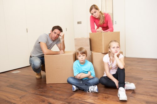 Enfield office move logistics and packing preparation