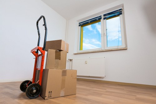Risk assessment being carried out before a property move