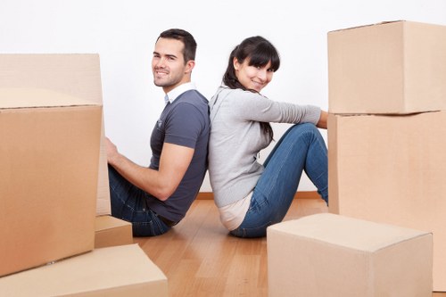 Local student move service handling a shared house relocation in Enfield