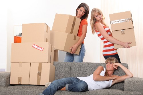 Office furniture and equipment prepared for commercial moves in Enfield