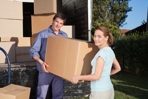Safe removal company payment process with secure transaction shielding